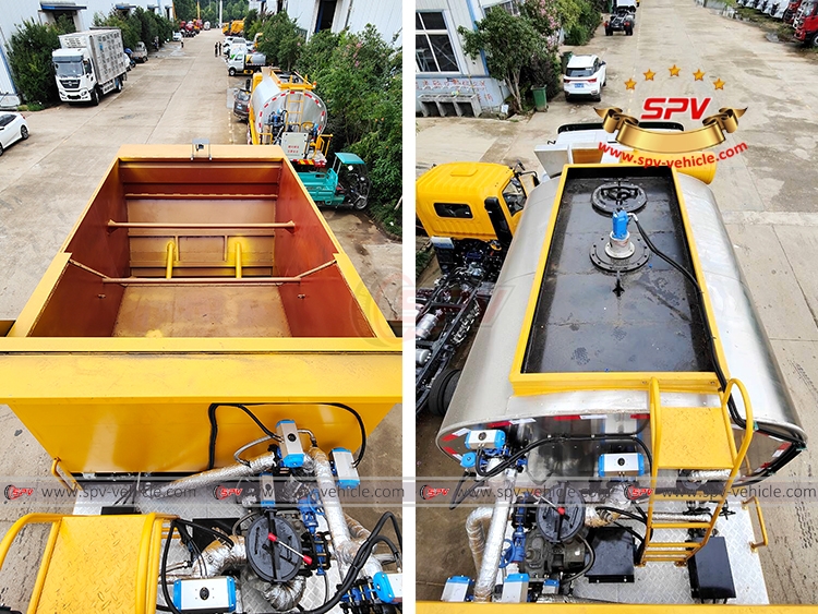 Rubber Asphalt Chip Sealer Sinotruk HOWO - Top